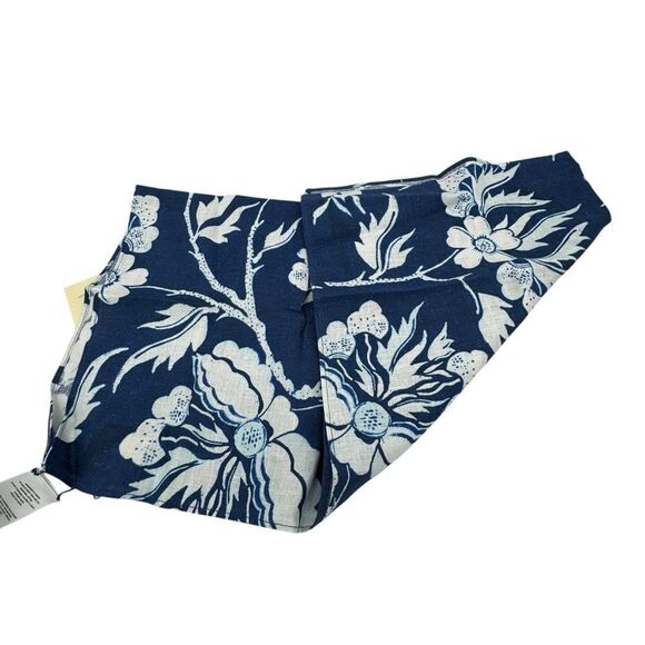 NEW Mara Hoffman Handkerchief Bandana in Blue and White Floral - Picture 3 of 7